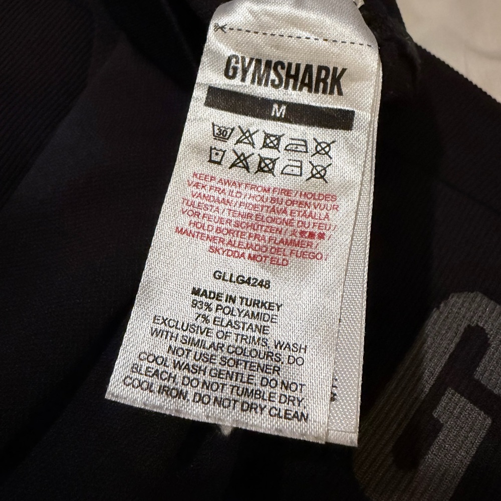 Gymshark Black High-Waisted Seamless‎ Leggings - Picture 6 of 6